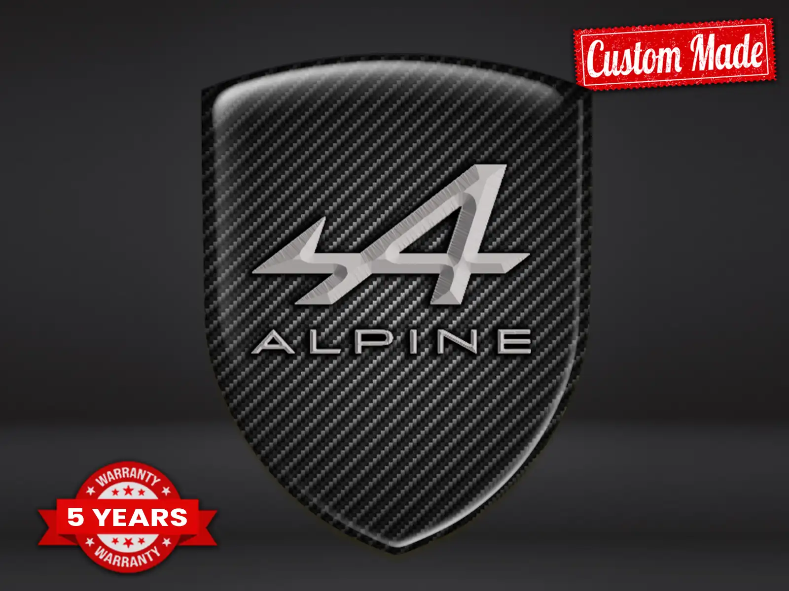 Alpina Windschutzsticker Limitiert Anpassbar Modern